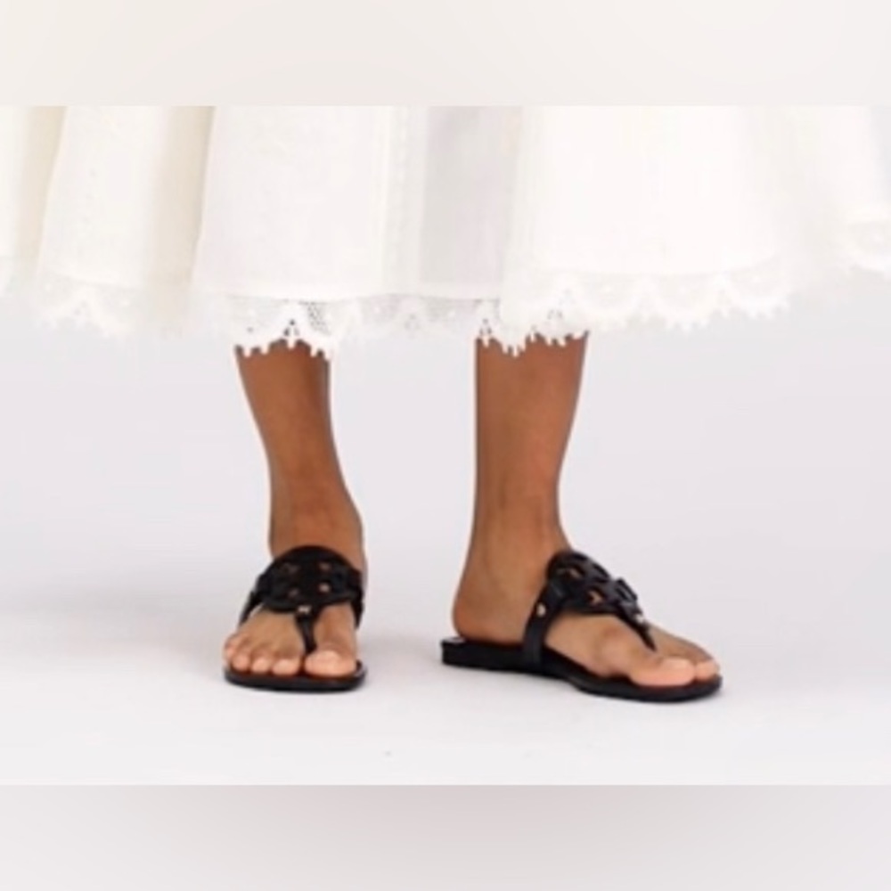 Black Tory Burch Miller Sandal